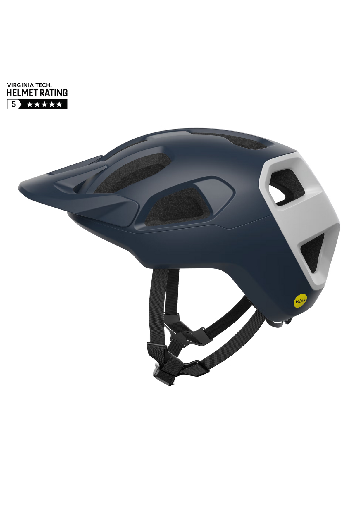 POC Cularis Helmet - Apatite Navy / Hydrogen White
