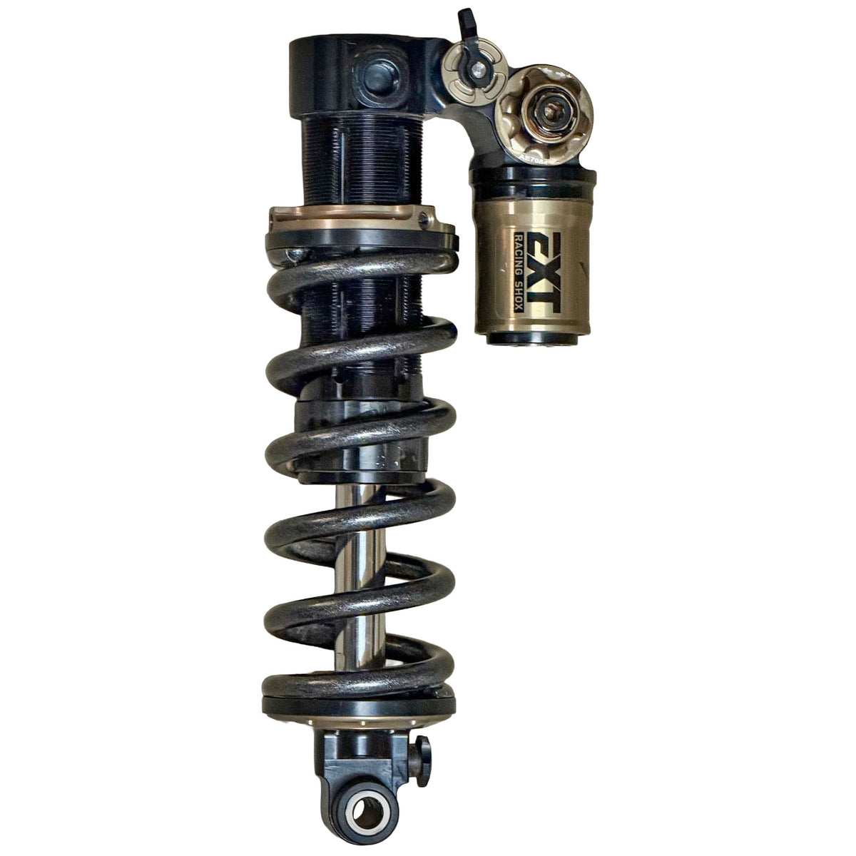 EXT Vecta Coil Frame Shock Trunnion 205x65mm Black/Gold