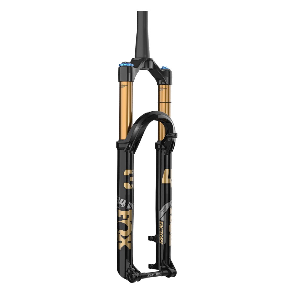 2025 Fox 34 Factory Fork - Kashima - 29" - Shiny Black - 130mm - GRIP X - The Lost Co. - Fox Racing Shox - 910 - 21 - 297 - 821973490687 -