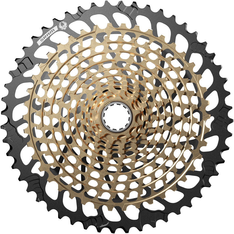 SRAM XG-1299 Eagle Cassette - 12-Speed 10-52t For XD Driver Gold C1