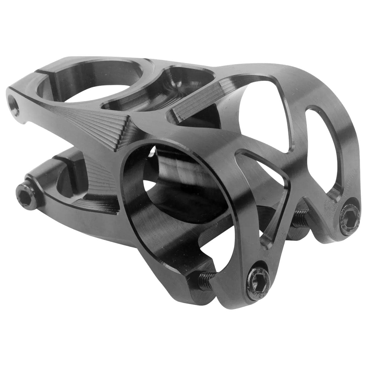 5Dev 2 Bolt Titanium Stem - 35mm Clamp - 48mm Length - LSD Black - The Lost Co. - 5Dev - B-FD1008 - B-FD1008 -