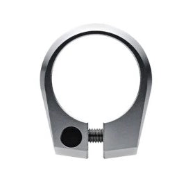 Title Bolt-On Seatpost Clamp 39.4mm Chrome