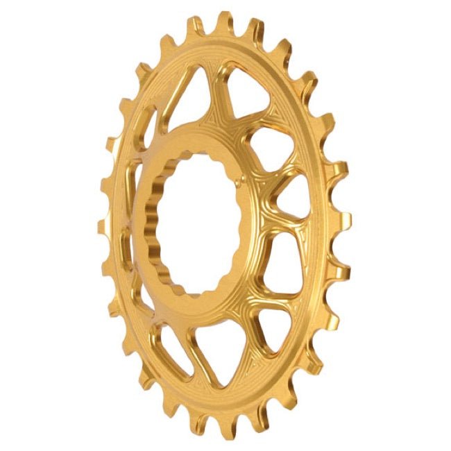 absoluteBLACK Oval Cinch DM Boost Chainring 34T - Gold - The Lost Co. - Absolute Black - RFOVBOOST34GL - 5110846002764 -