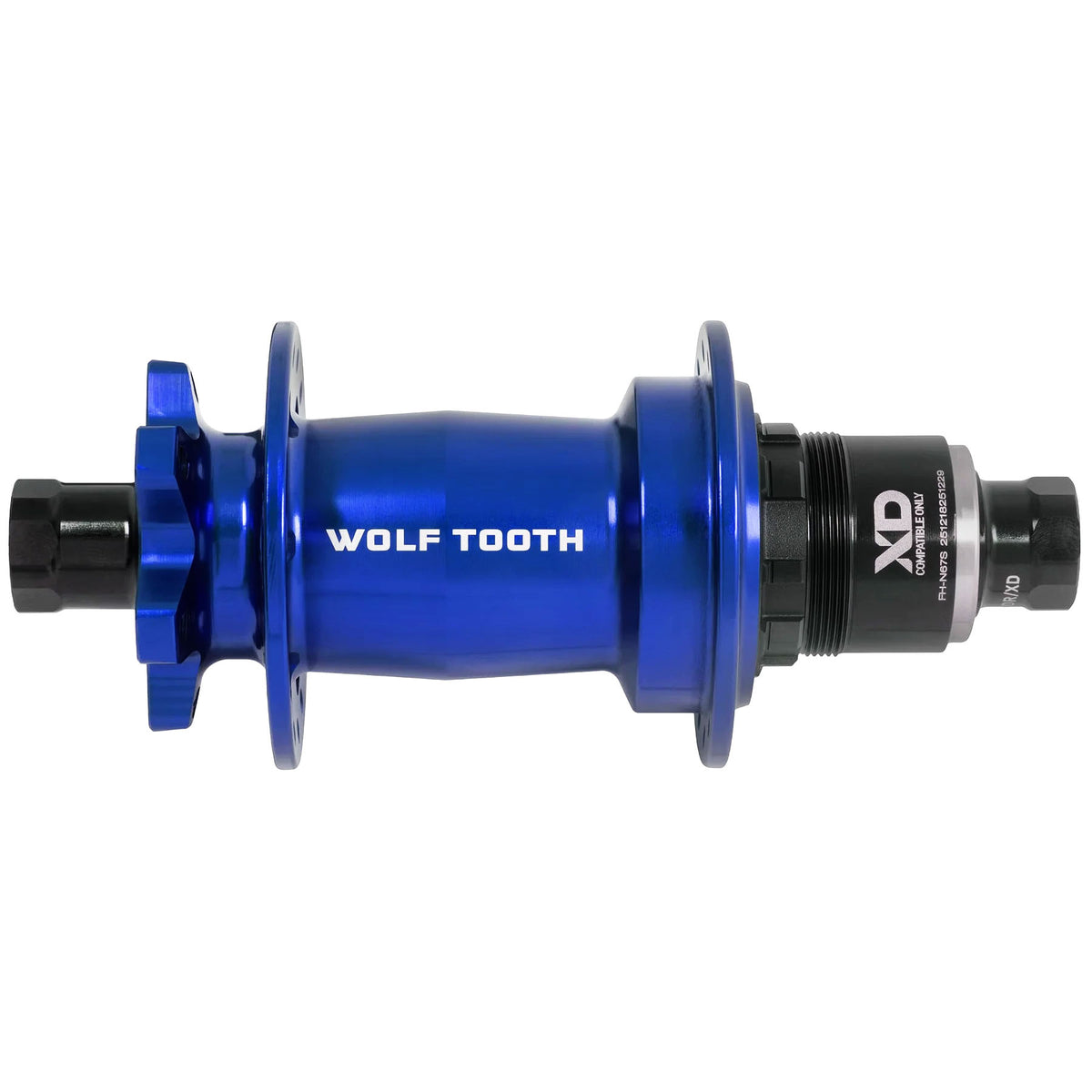 Wolf Tooth Components Mountain Rear Hub (XD) 6B J-Bend 32h 12x148 Blue