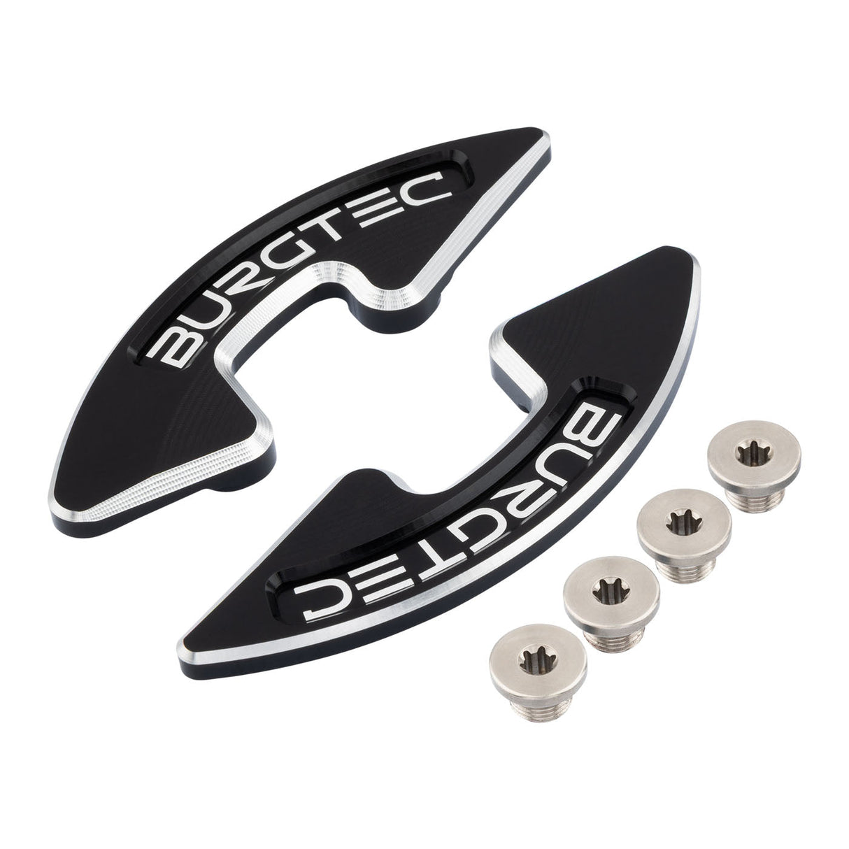 Burgtec Chainring Bash Guard - Double - Burgtec Black - The Lost Co. - Burgtec - 13801 - 724901937547 -