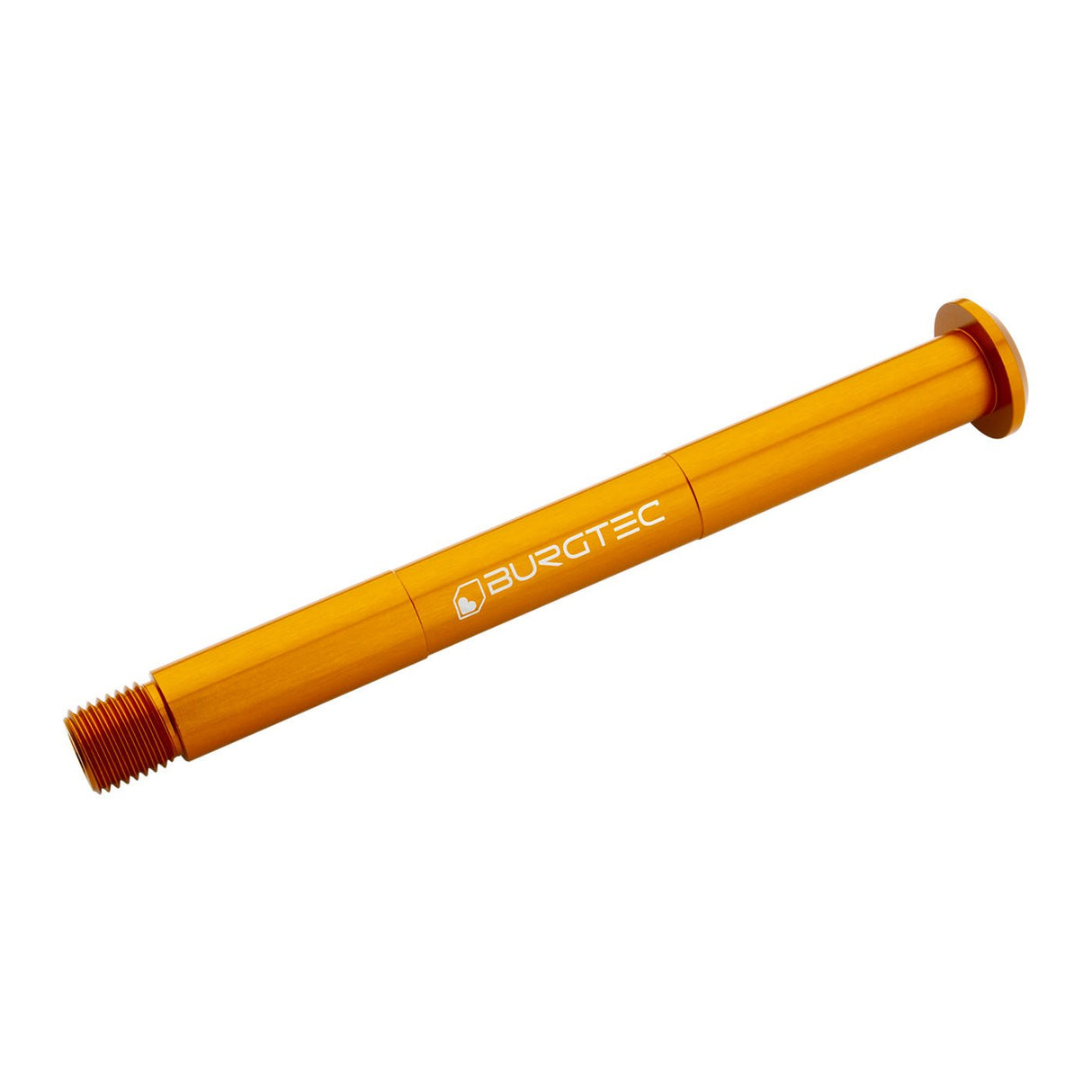 Burgtec Fox Fork Pre-2021 Axle 15x110mm - Iron Bro Orange - The Lost Co. - Burgtec - 9416 - 712885686445 -