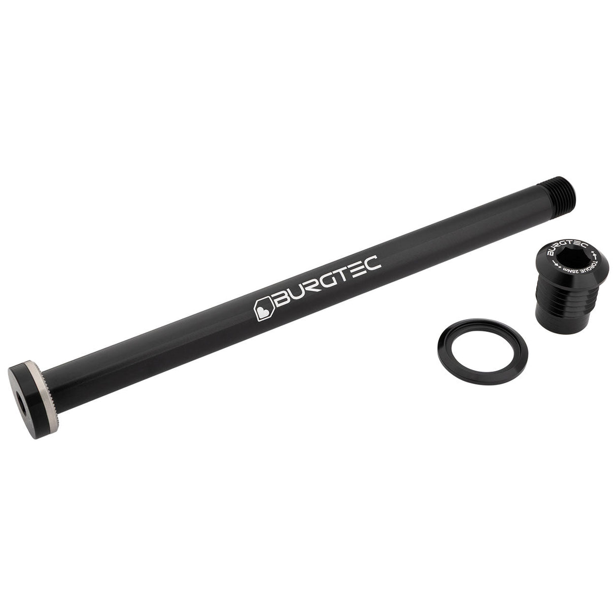 Burgtec Giant 183.5mm Rear Axle - Burgtec Black - The Lost Co. - Burgtec - 14751 - 724901938124 -