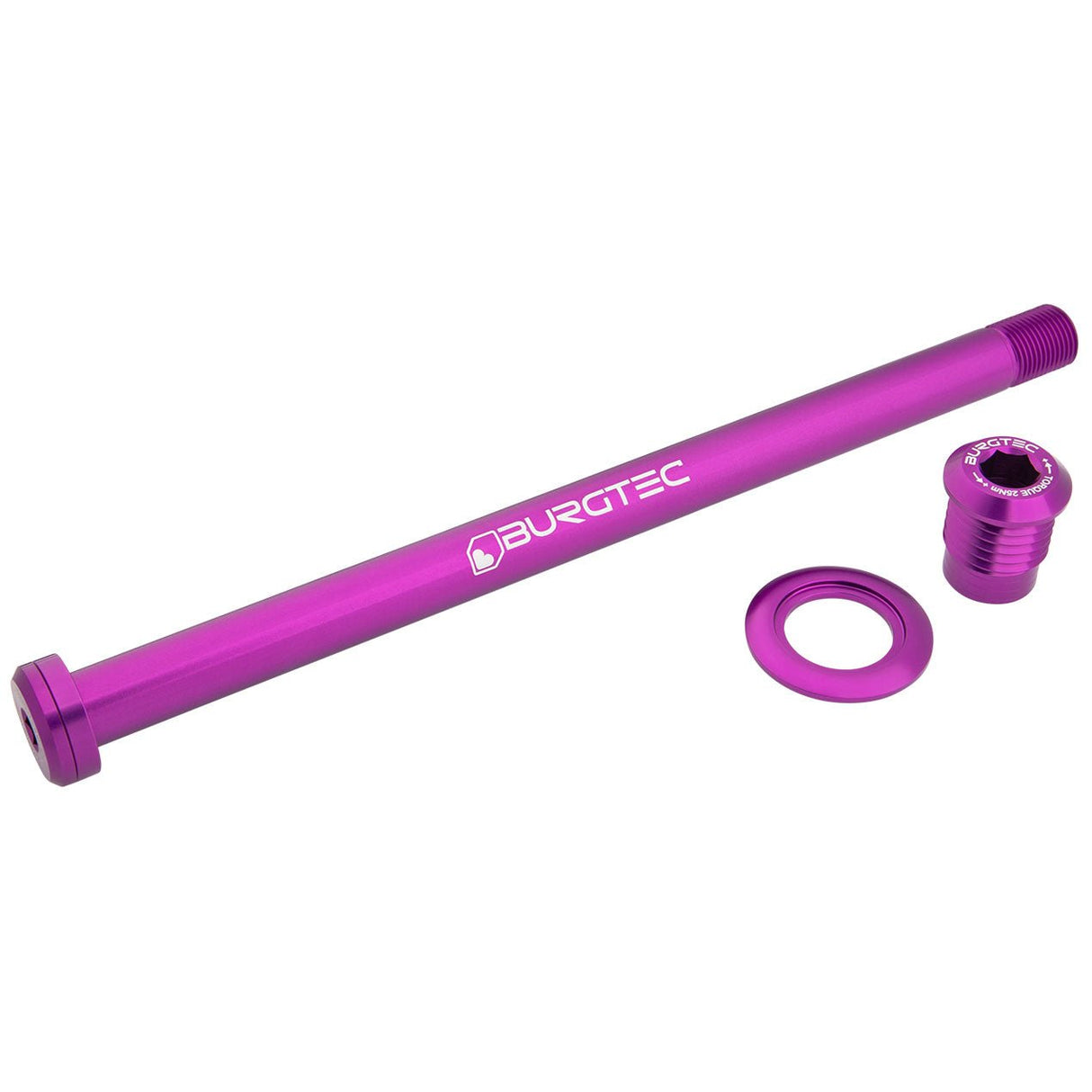 Burgtec Rear Axle - Orbea 186mm - Purple Rain - The Lost Co. - Burgtec - 14454 - 724901937882 -
