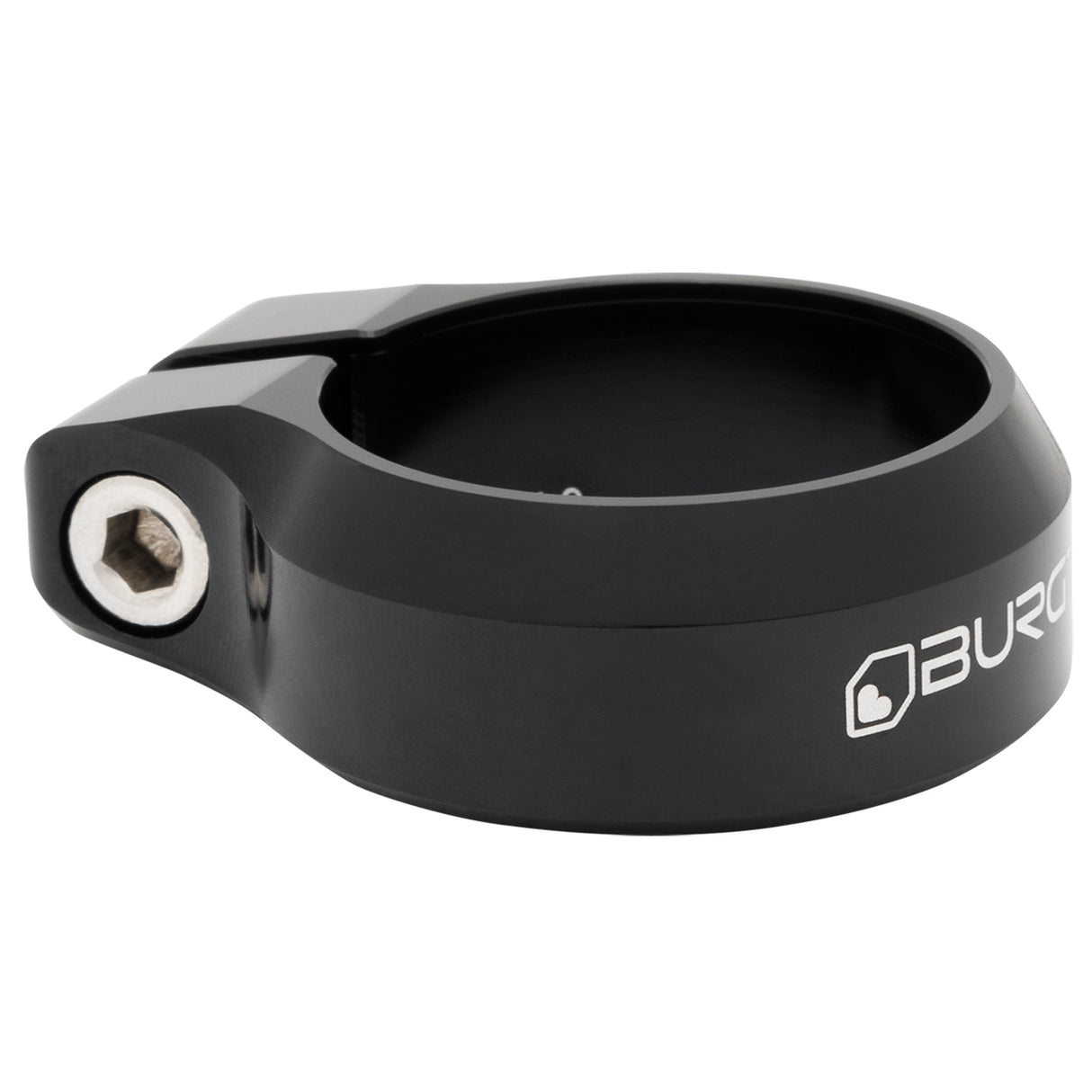 Burgtec Seat Clamp - 34.9mm - Burgtec Black - The Lost Co. - Burgtec - 10511 - 764283658548 -