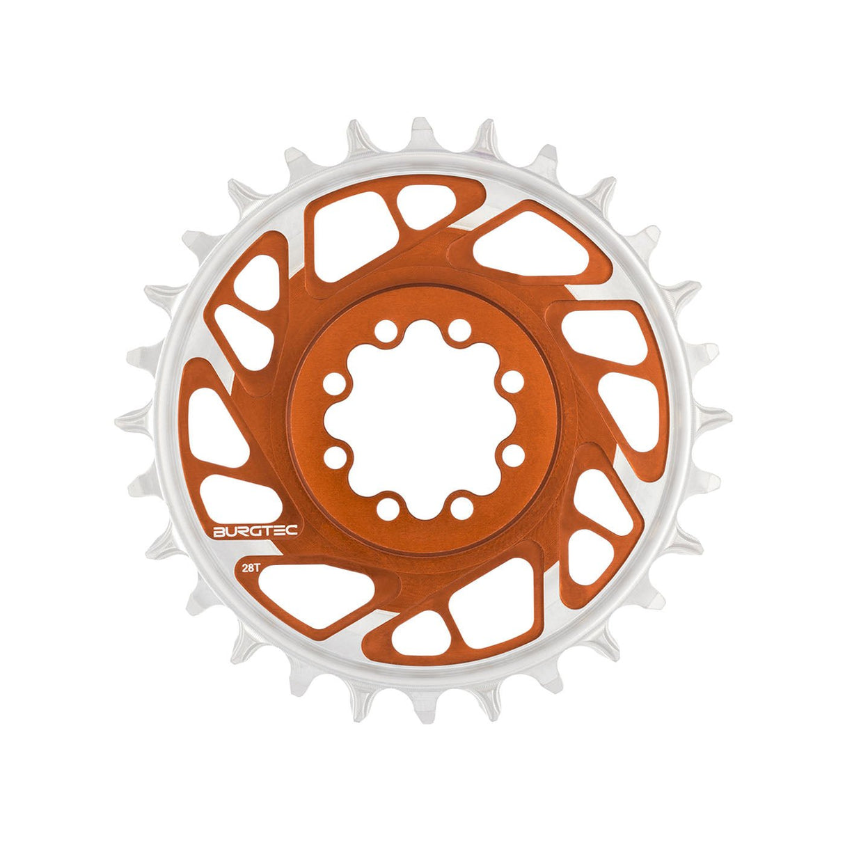 Burgtec T - Type Chainring - 28t - SRAM 8 - Bolt - Bronze - The Lost Co. - Burgtec - 13191 - 724901936991 -