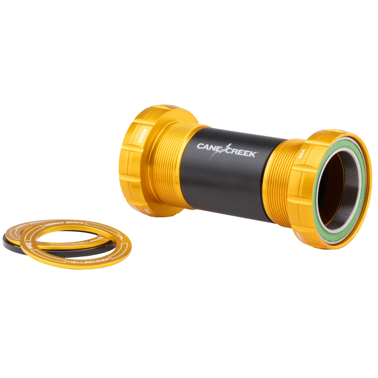 Cane Creek Hellbender 70 - BSA - 30mm Spindle - 68/73mm - Gold - The Lost Co. - Cane Creek - BAI0143GD - 840226092492 -