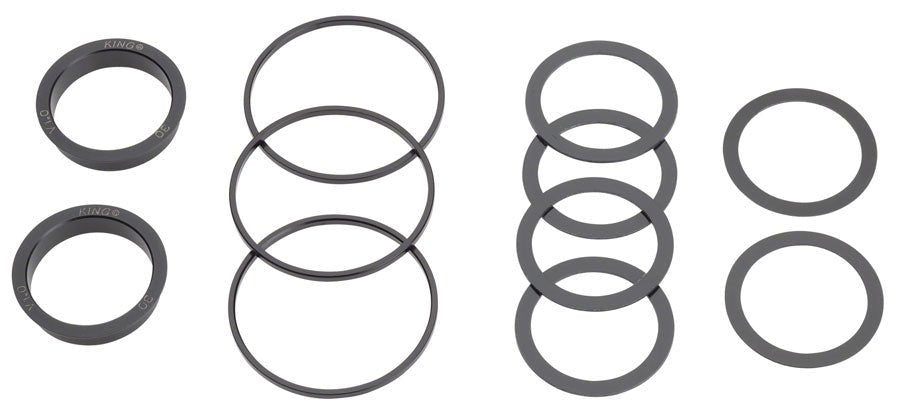 Chris King ThreadFit T47 30x Bottom Bracket Fit Kit 5 - T47 For 30mm Spindles BLK - The Lost Co. - Chris King - FB0820 - 5 - 841529103168 -