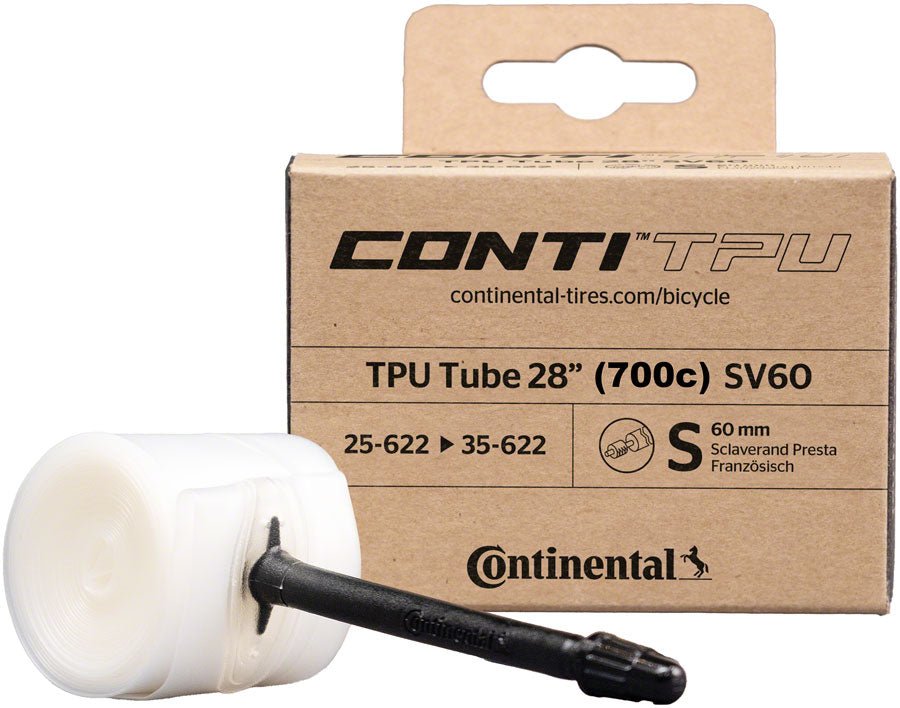 Continental TPU Tube - 29x1.6 - 2.4 - 60mm Length Presta Valve - The Lost Co. - Continental - 01826310000 - 4019238057928 -