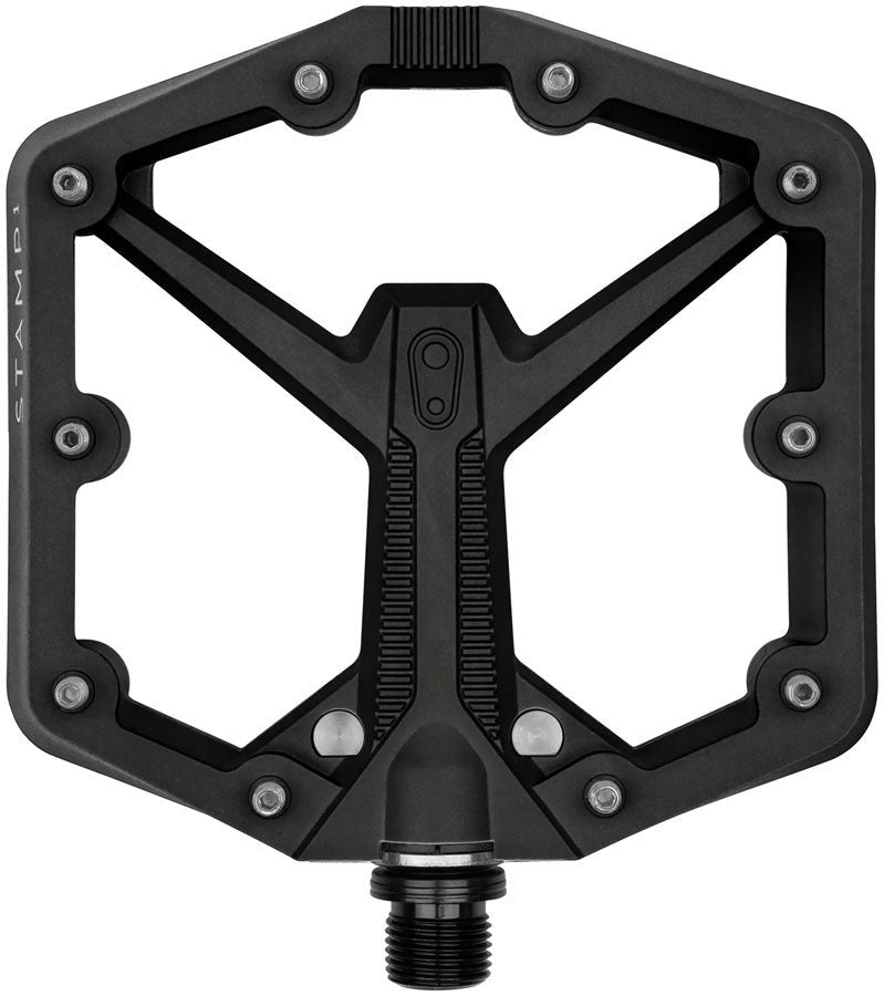 Crank Brothers Stamp 1, Gen 2 Pedals - Large - Black - The Lost Co. - Crank Brothers - 16809 - 641300168092 -
