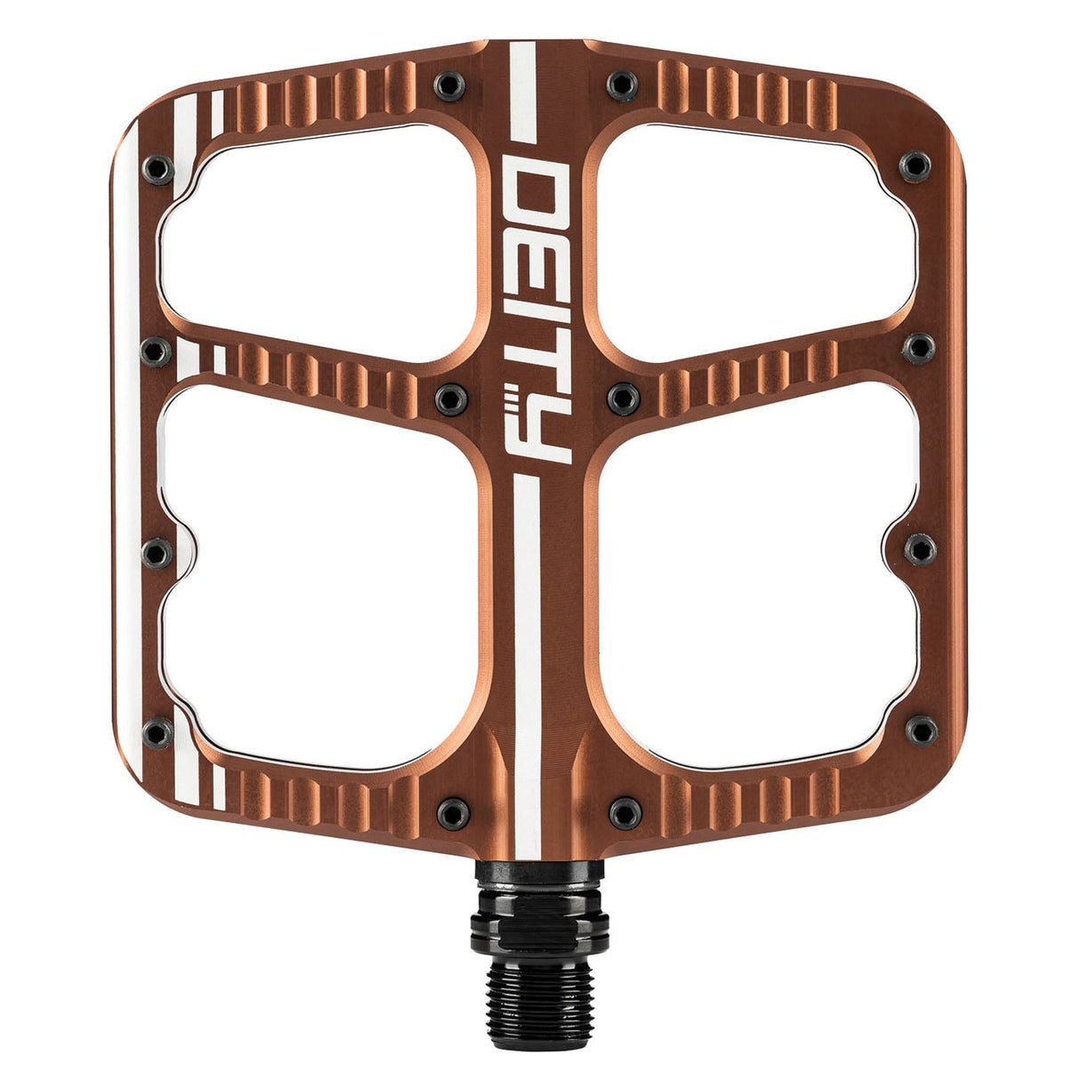 Deity Flat Trak Pedals - Bronze - The Lost Co. - Deity - 26 - FLT TRK - BZ - 817180026191 -