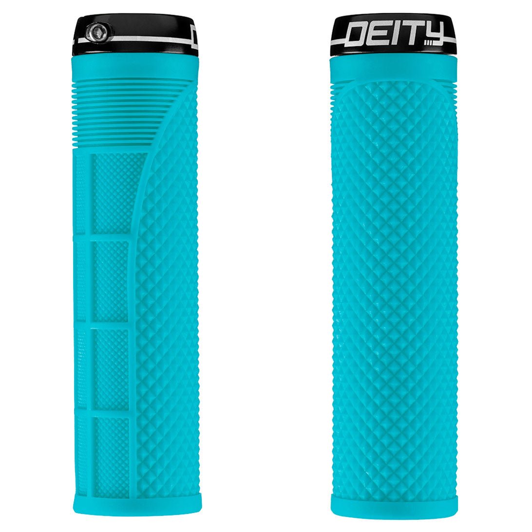 Deity Megattack Grips - Turquoise - The Lost Co. - Deity - 26 - MGTK - TQ - 817180025781 -