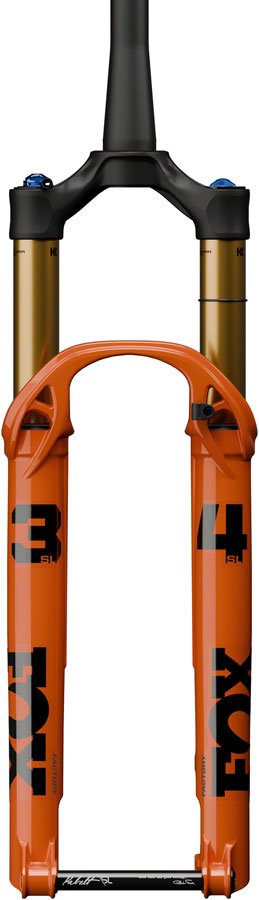 Fox 34 SL Factory Fork - 29" - 130mm - 15x110 - Kabolt SL - 44mm Offset - GRIP SL w/ 3 - Position Adj - Shiny Orange - The Lost Co. - Fox Racing Shox - 910 - 21 - 364 - 821973504117 -
