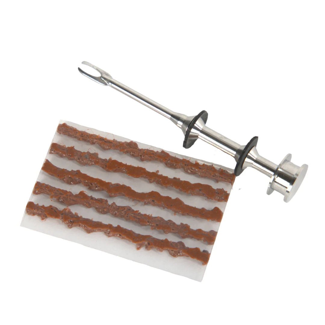 Garrett Dynamics ERM Axle Tire Plug Tool Silver w/5x Bacon Strips - The Lost Co. - Garrett Dynamics - GD1 - 198715662559 -