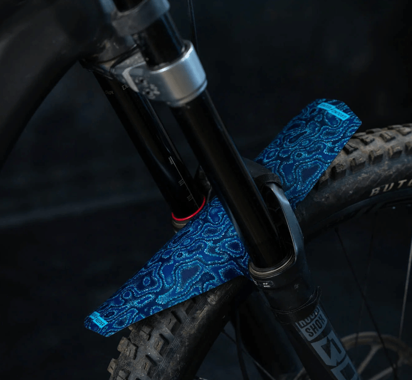 Ground Keeper Snake Charmer Long Fender - Blue - Matte - The Lost Co. - Ground Keeper Fenders - SQ9811418 - 760762185680 -