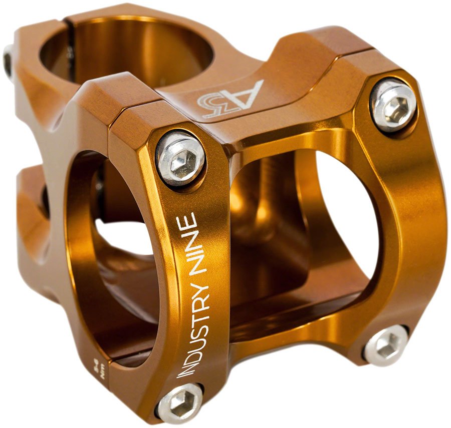 Industry Nine A35 Stem - 40mm Length - 35mm Clamp - Bronze - The Lost Co. - Industry Nine - SA35ZZ40 - 197769534980 -