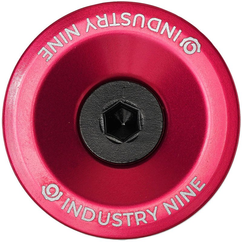 Industry Nine Ultra Light Aluminum Top Cap - Pink - The Lost Co. - Industry Nine - HSKTC_PINK - 197769529290 -