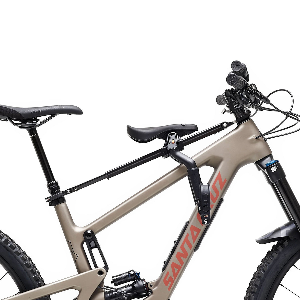 Kids Ride Shotgun Shotgun Pro EVO MTB 2 - in - 1 ChildSeat - The Lost Co. - Kids Ride Shotgun - KRS - G2COMBOE - B - KS3009 -