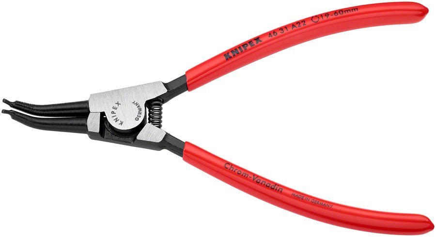 Knipex External 45deg Angle Snap Ring Pliers - 7 1/4" - The Lost Co. - Knipex - 46 31 A22 SBA - 843221008765 -