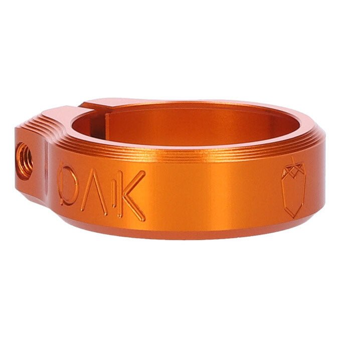 OAK Components Orbit Seatpost Clamp - 34.9mm Inner Diameter - Orange - The Lost Co. - OAK Components - 09 - 000 - A01 - E04 - 4262418010958 -