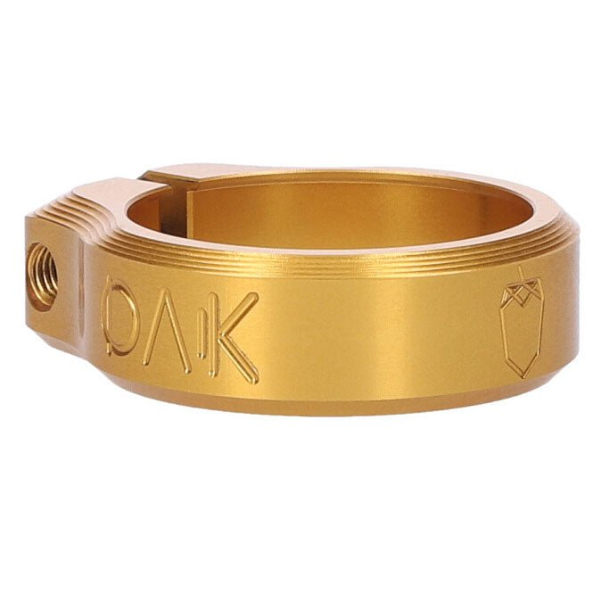 OAK Components Orbit Seatpost Clamp - 36.4mm Inner Diameter - Gold - The Lost Co. - OAK Components - 10 - 000 - A01 - E05 - 4262418010903 -