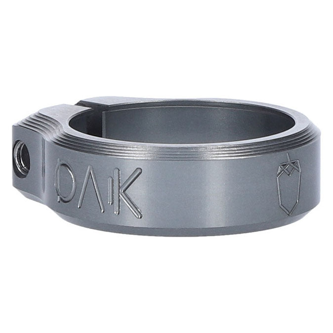 OAK Components Orbit Seatpost Clamp - 36.4mm Inner Diameter - Lunar Gray - The Lost Co. - OAK Components - 10 - 000 - A01 - E11 - 4262418010224 -