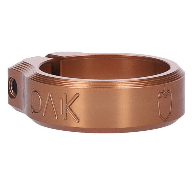 OAK Components Orbit Seatpost Clamp - 38.5mm Inner Diameter - Copper - The Lost Co. - OAK Components - 11 - 000 - A01 - E09 - 4262418010279 -