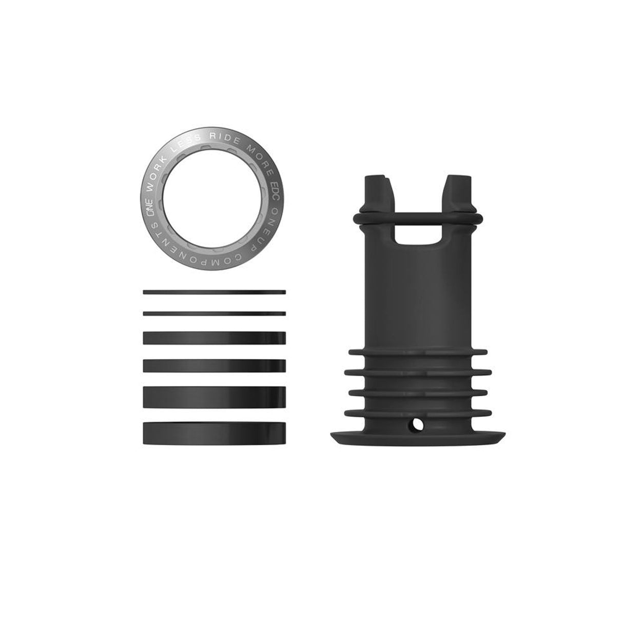 OneUp Components EDC Threaded Top Cap - Silver - The Lost Co. - OneUp Components - 1C0414SIL - 052162821948 -