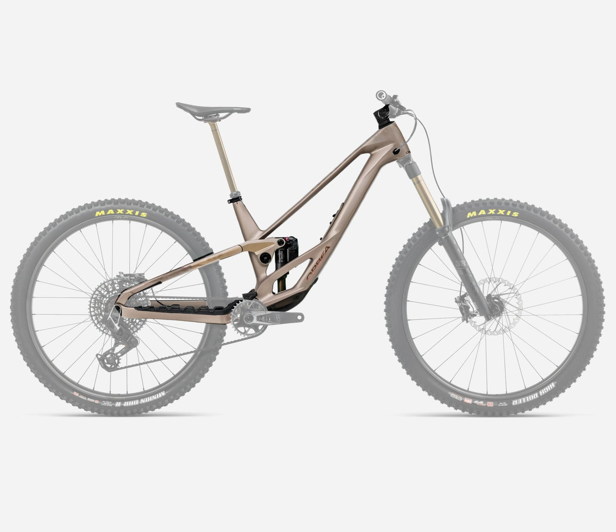 Orbea Rallon Enduro Frame - 442mm Chainstay - The Lost Co. - Orbea - 210000009973 - - Nickel / Nickel Chrome - S