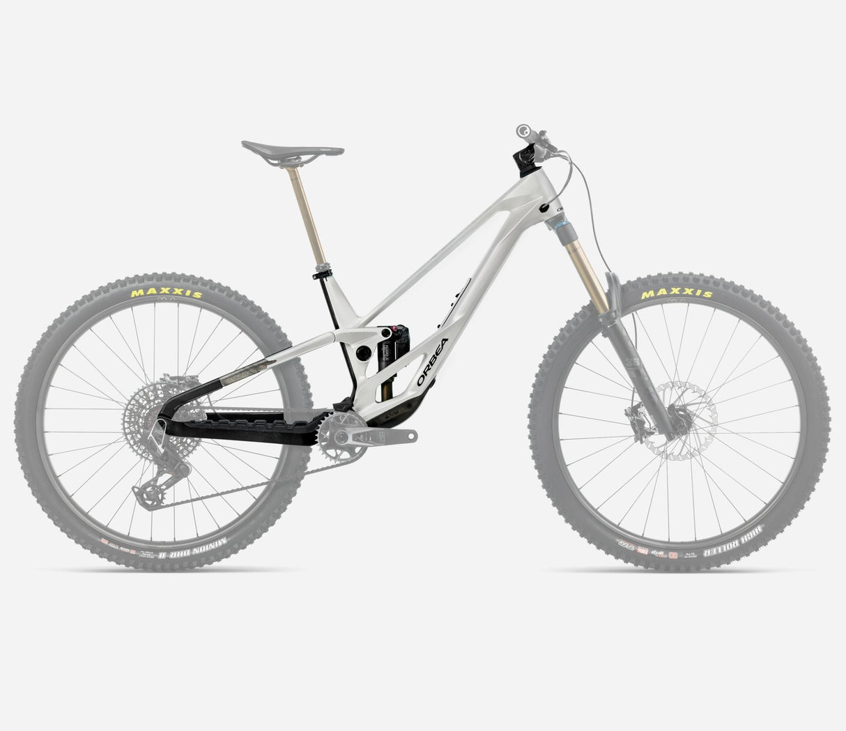 Orbea Rallon Enduro Frame - 442mm Chainstay - The Lost Co. - Orbea - 210000009977 - - White Chic / Diamond Black - S