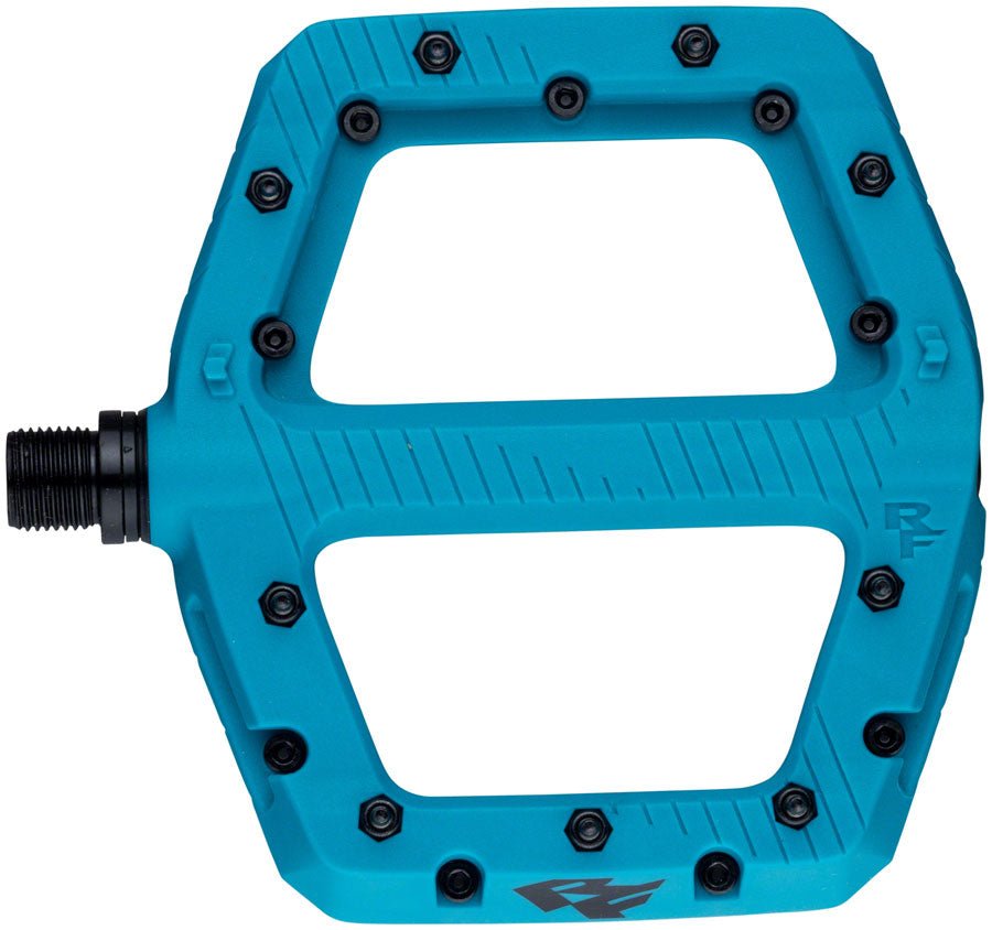 RaceFace Chester Pedals - Large - Turquoise - The Lost Co. - Race Face - PD24COMPLTUR - 821973469362 -