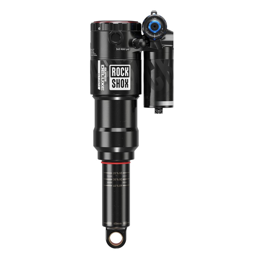 RockShox Super Deluxe Ultimate RC2T w/ HBO - 205x60 - Trek Fuel EXe (2023+) - C2 - The Lost Co. - RockShox - 00.4118.454.028 - 710845908750 -