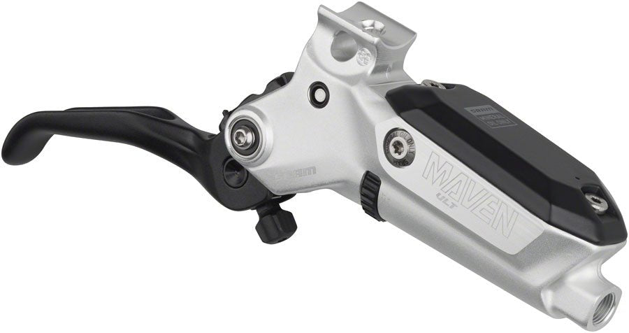 SRAM Maven Ultimate Disc Brake Lever Assembly - Aluminum Lever Blade Silver/BLK A1 - The Lost Co. - SRAM - 11.5018.052.021 - 710845905568 -