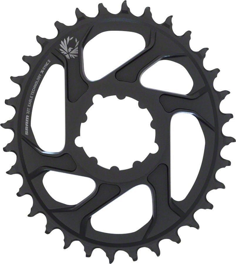 SRAM X-Sync 2 Eagle Direct Mount Oval Chainring - 32t - 3mm Offset - 12-Speed - The Lost Co. - SRAM - 11.6218.038.000 - 710845804663 -