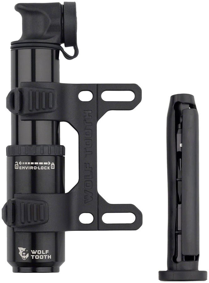 Wolf Tooth Encase Pump w/ Chain Tool and Tire Plug Tool - 40cc - The Lost Co. - Wolf Tooth Components - ENCASE - P40 - CHBRK - 810159400046 -