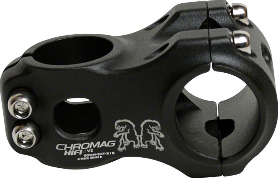 Chromag HiFi V2 Stem (31.8) 0d x 40mm - Black - The Lost Co. - Chromag - SM0557 - 826974006127 - -