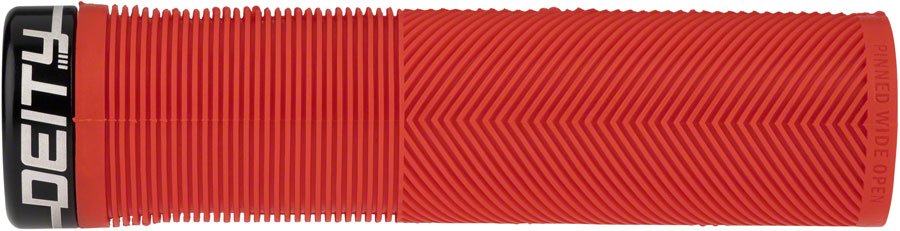 DEITY Knuckleduster Grips - Red Lock-On - The Lost Co. - Deity - HT7902 - 817180021738 - -
