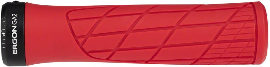 Ergon GA2 Grips - Risky Red Lock-On - The Lost Co. - Ergon - HT2272 - 4260477068842 - -