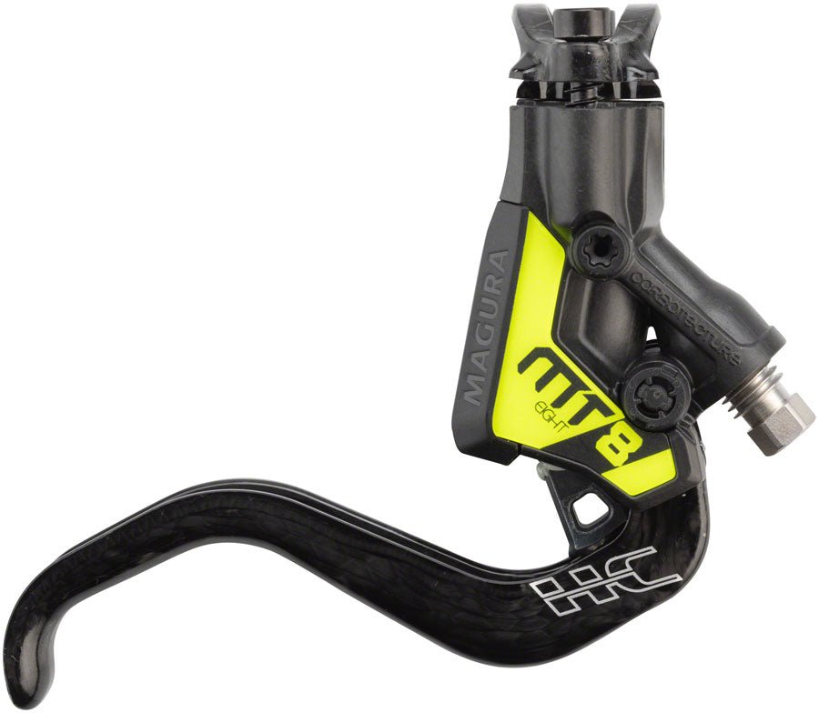Magura MT8 SL Disc Brake Master Cylinder Assembly 1-Finger Carbolay Lever BLK - The Lost Co. - Magura - BR6461 - 4055184022160 - -