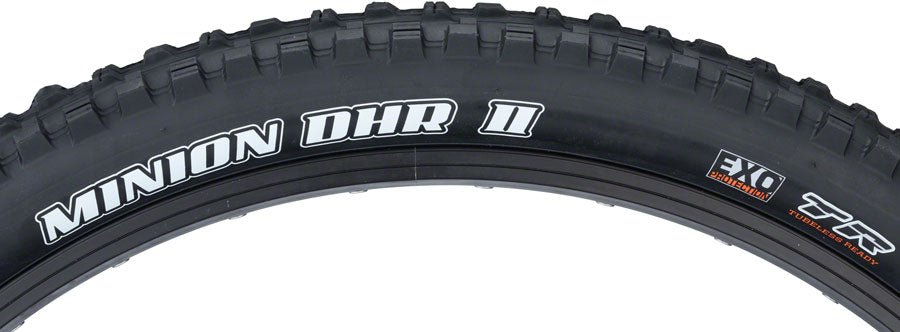 Maxxis Minion DHR II Tire - 26 x 2.4 Tubeless Folding BLK 3C Terra EXO - The Lost Co. - Maxxis - J590775 - 4717784030906 - -