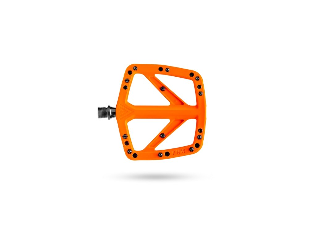 PNW Components Range Composite Pedal - The Lost Co. - PNW Components - RCPBO - 810035872417 - Safety Orange -