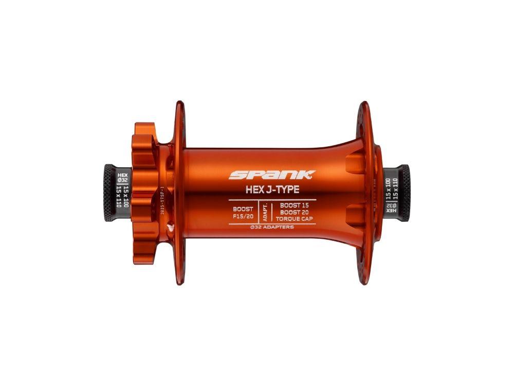 Spank Hex J-Type Front Hub - The Lost Co. - Spank - C04HJ122600ASPK - 4711225691701 - Orange -