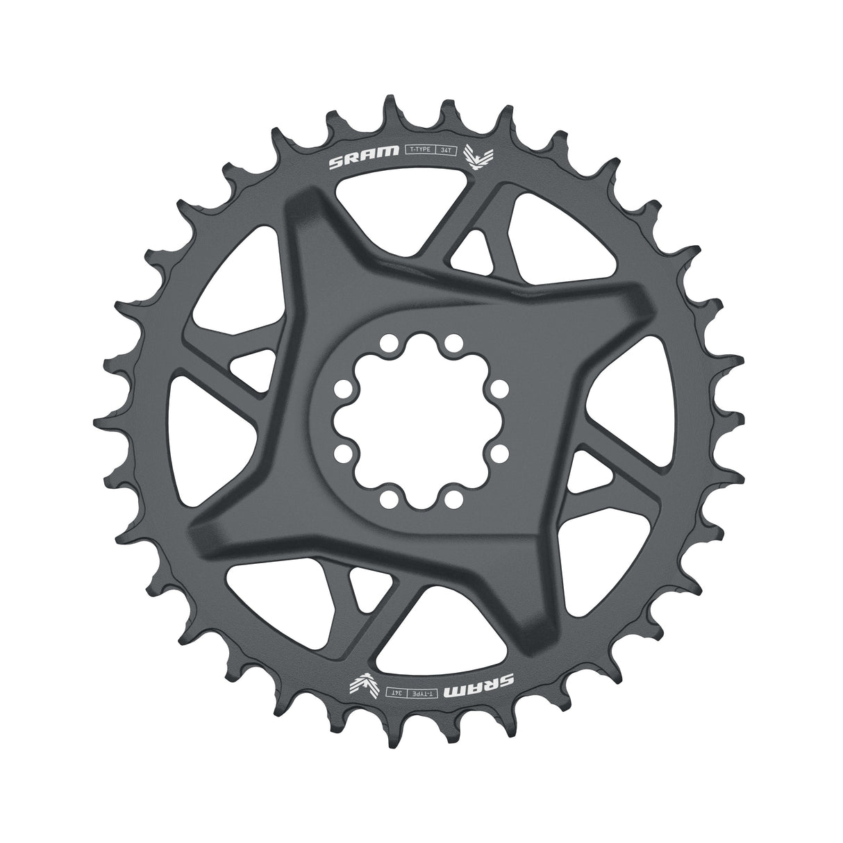 SRAM GX Eagle T-Type Direct Mount Chainring - 34t - 8-bolt - 3mm Offset - Dark Polar - The Lost Co. - SRAM - 11.6218.054.002 - 710845888137 - -