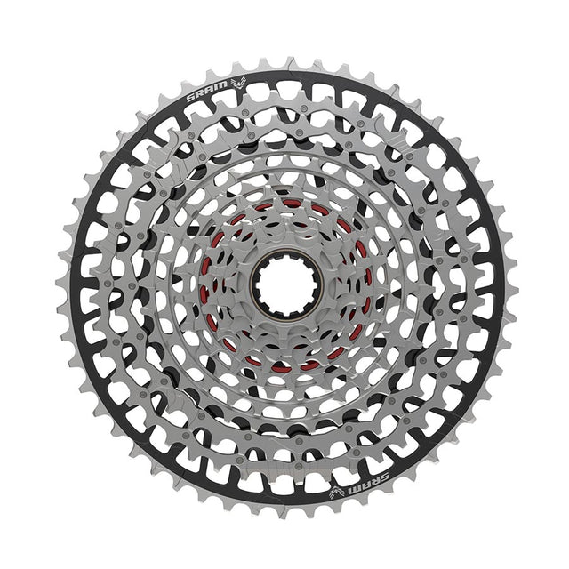 SRAM XX Eagle T-Type XS-1297 Cassette - 12-Speed - 10-52t - XD - Silver/Black - The Lost Co. - SRAM - J180261 - 710845891441 - -