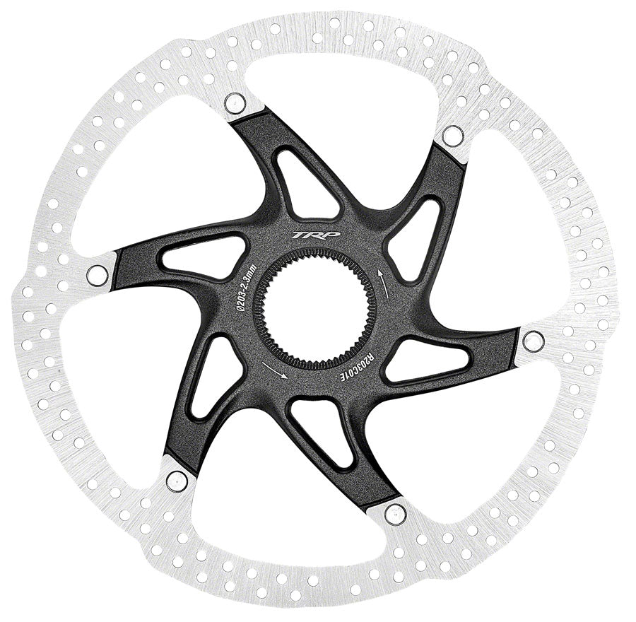 TRP R1C Disc Rotor - 203mm Center Lock 2.3mm Thick Silver - The Lost Co. - TRP - BR7976 - 4717592032116 - -