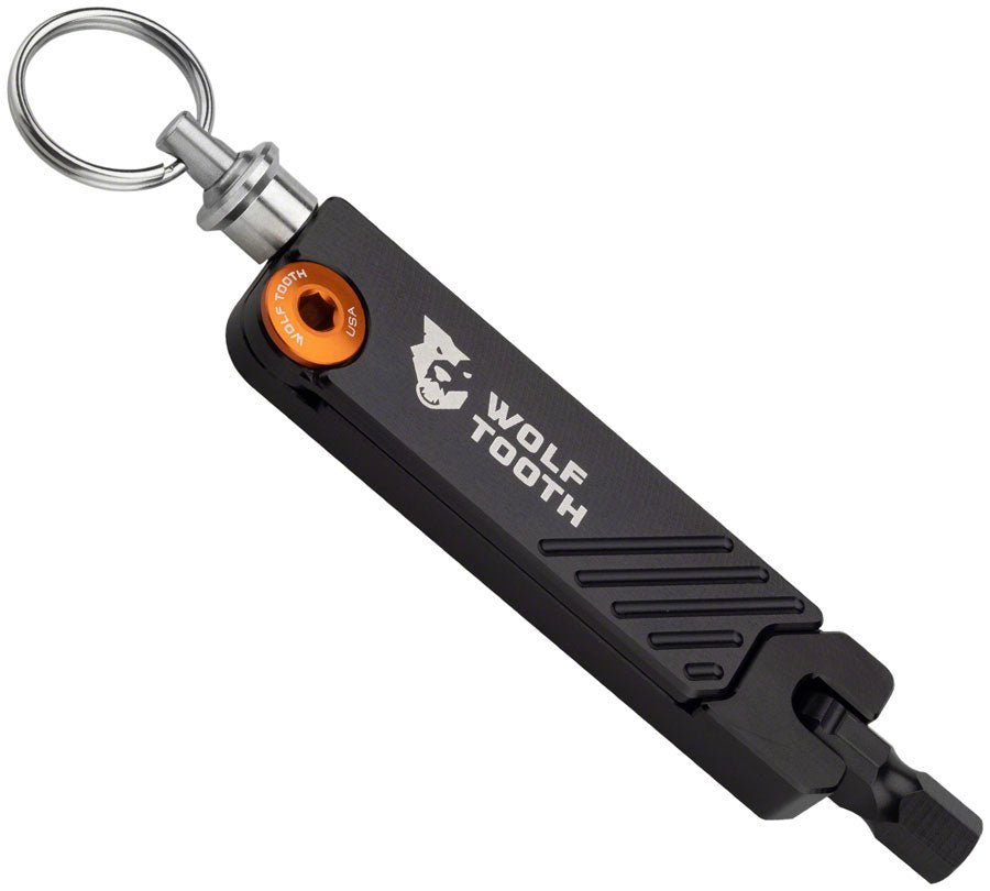 Wolf Tooth 6-Bit Hex Wrench Multi-Tool with Keyring - Green - The Lost Co. - Wolf Tooth - TL0135 - 810006805833 - -